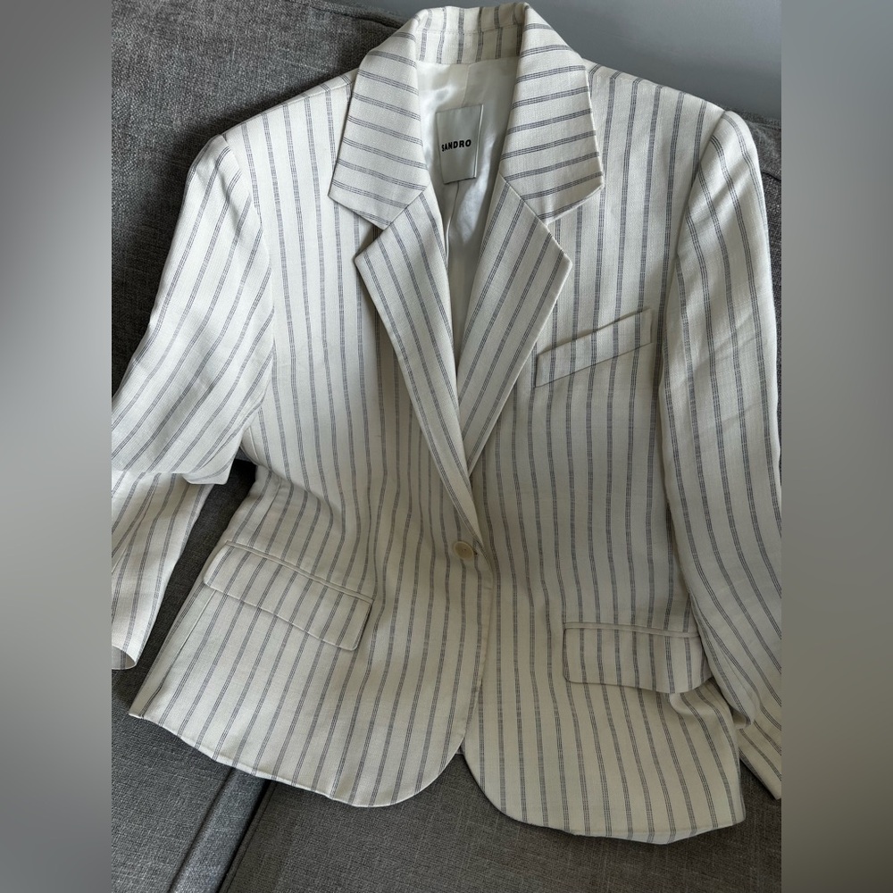 Sandro striped jacket
